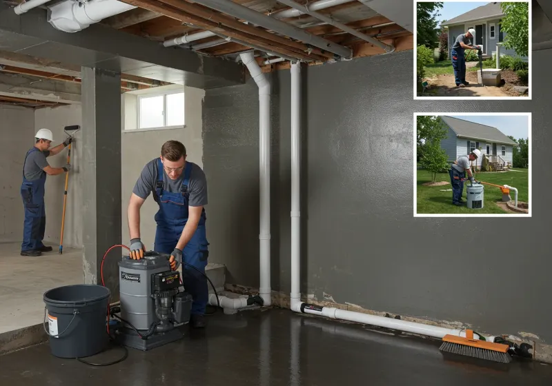 Basement Waterproofing and Flood Prevention process in South Greeley, WY